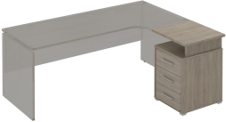 Приставка боковая с тумбой СВ34 (СВ34+СВ73)