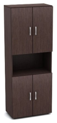 Шкаф высокий одна откр. полка К4 (ШК31+ДК32х4)