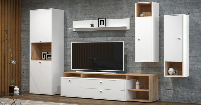 Стенка в гостиную Бэль