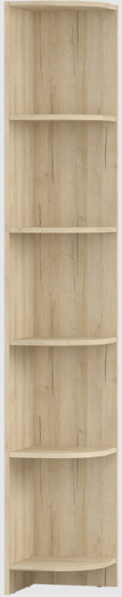 Шкаф стеллаж угловой Микки