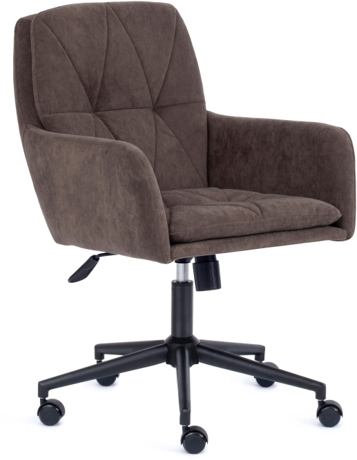 Кресло GARDA флок , коричневый, 6