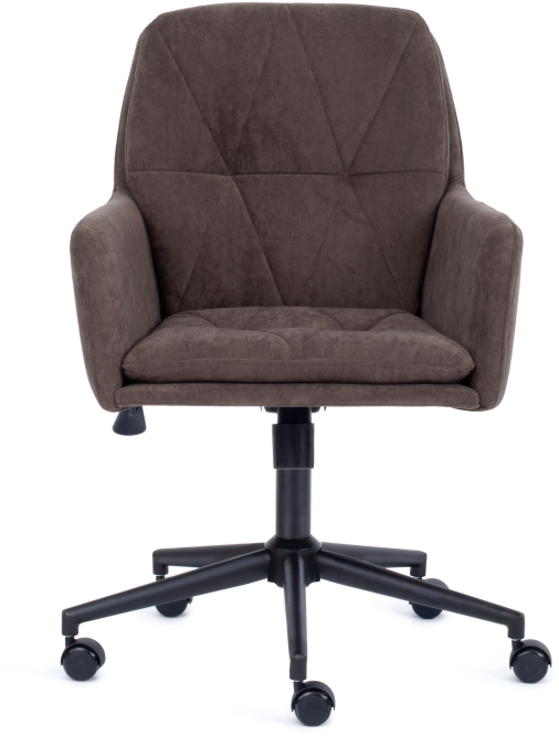 Кресло GARDA флок , коричневый, 6