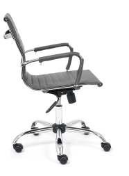 Кресло URBAN-LOW кож/зам, металлик, 36