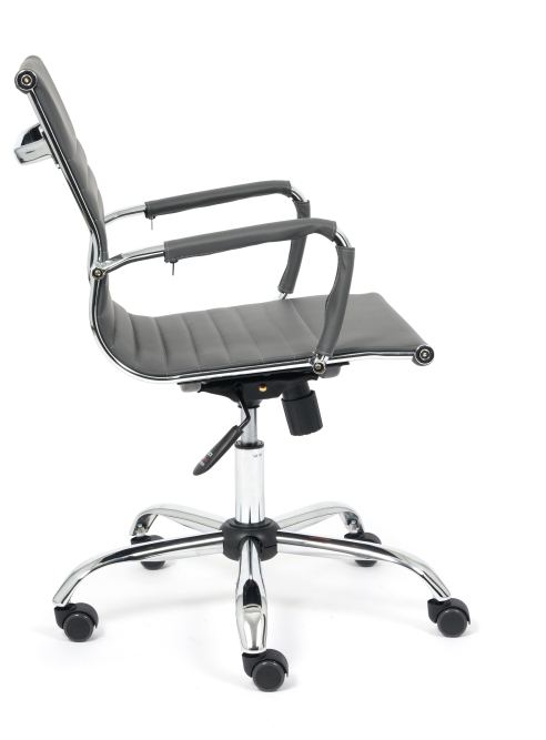 Кресло URBAN-LOW кож/зам, металлик, 36