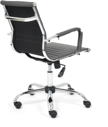 Кресло URBAN-LOW кож/зам, металлик, 36