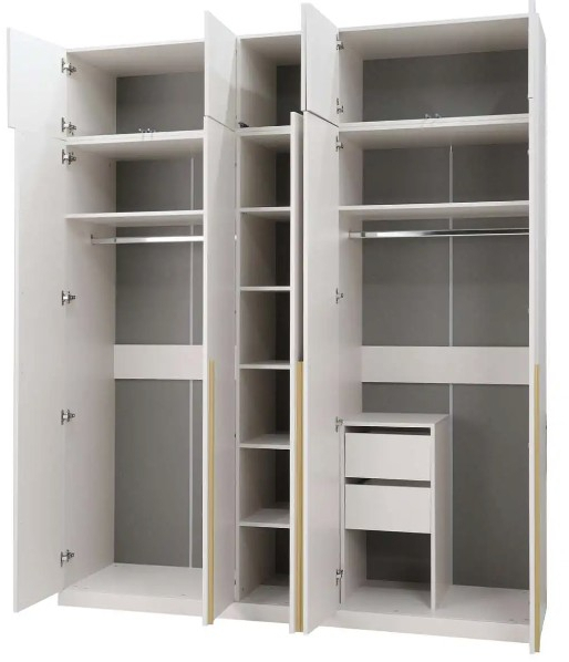 Шкаф 5-х створчатый Николь 25