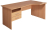 Стол кривол. с тумбой П КМ77 (СМ6П+ТМ11)