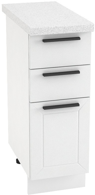 Шкаф нижний 3 ящ. ШН3Я 300 Глетчер