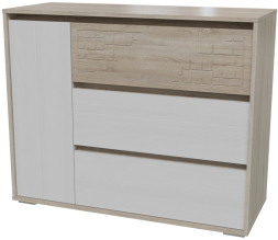 Комод с дверкой и ящиками Мальта