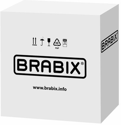 Кресло BRABIX "Stream MG-314", без подлокотников, пятилучие серебристое, экокожа, черное, 532077