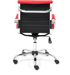 Кресло URBAN-LOW кож/зам, красный, 36-161