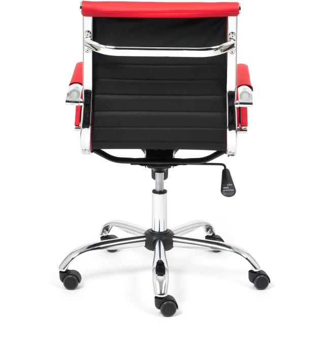 Кресло URBAN-LOW кож/зам, красный, 36-161