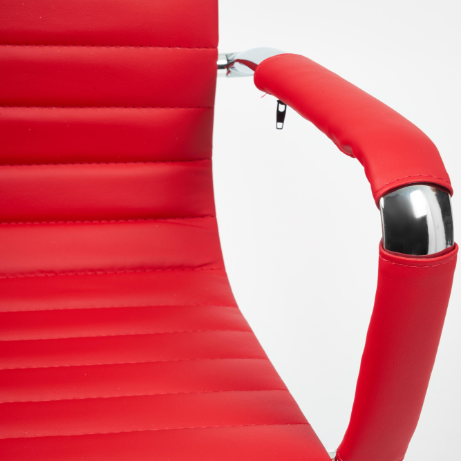 Кресло URBAN-LOW кож/зам, красный, 36-161