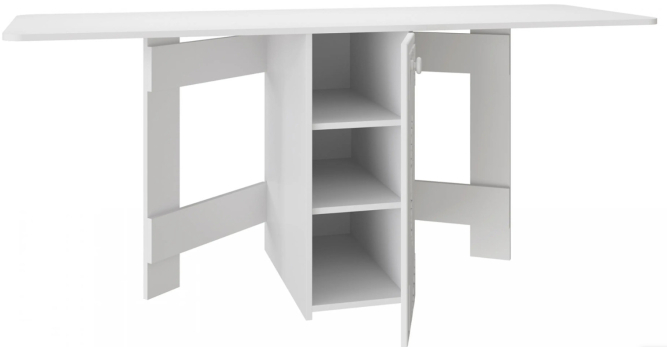 Стол раскладной СМ-5 белое дерево