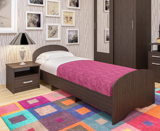 Кровать односпальная К-90/2