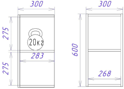 Шкаф ШО-30к Женева