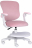 Кресло детское с подставкой для ног BRABIX "Sky MG-206", велюр, розовое, 533154