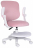 Кресло детское с подставкой для ног BRABIX "Sky MG-206", велюр, розовое, 533154