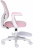 Кресло детское с подставкой для ног BRABIX "Sky MG-206", велюр, розовое, 533154