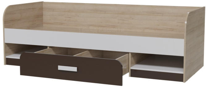 Кровать односпальная с ящиком Арабика