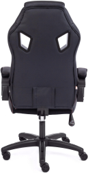 Кресло PILOT кож/зам/ткань, черный/черный перфорированный/коричневый, 36-6/36-6/06/36-36/TW-11