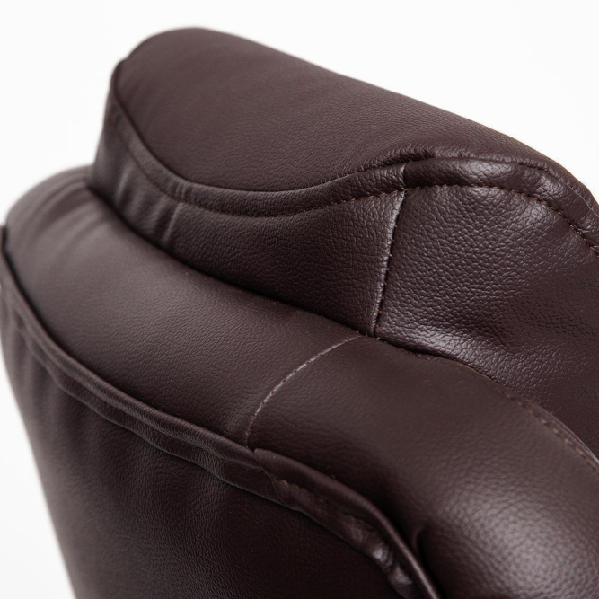 Кресло TRUST кож/зам, коричневый/коричневый стеганный/коричневый, 36-36/36-36/6/36-36/06