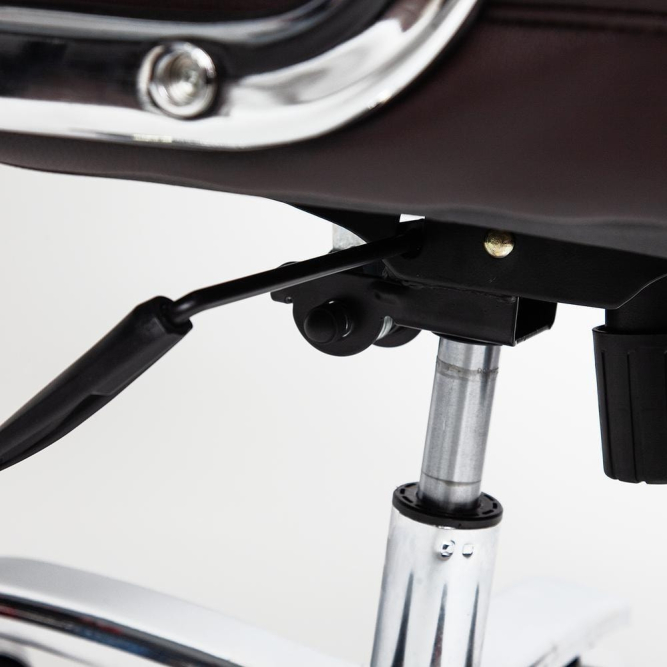 Кресло TRUST кож/зам, коричневый/коричневый стеганный/коричневый, 36-36/36-36/6/36-36/06