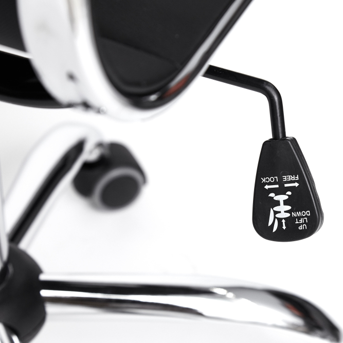 Кресло URBAN-LOW кож/зам, черный, 36-6