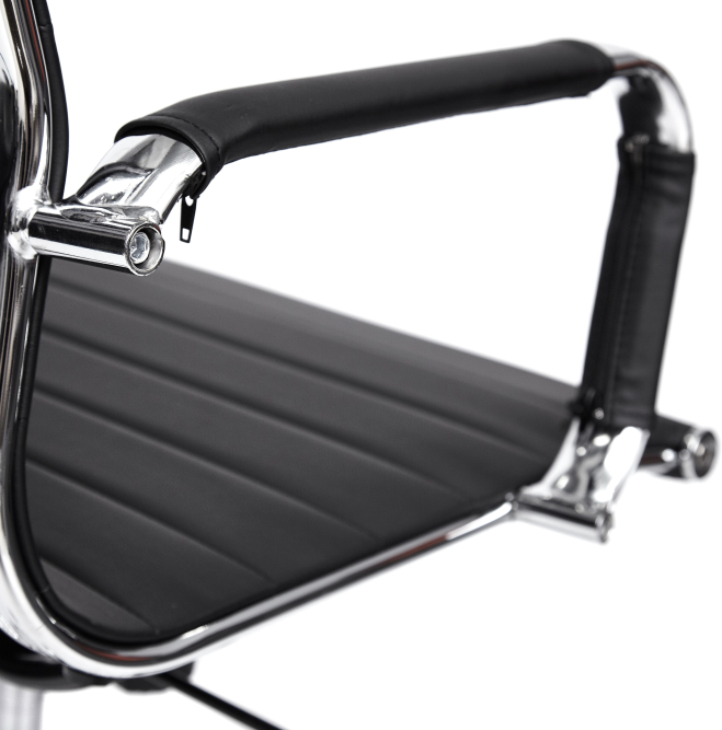 Кресло URBAN-LOW кож/зам, черный, 36-6