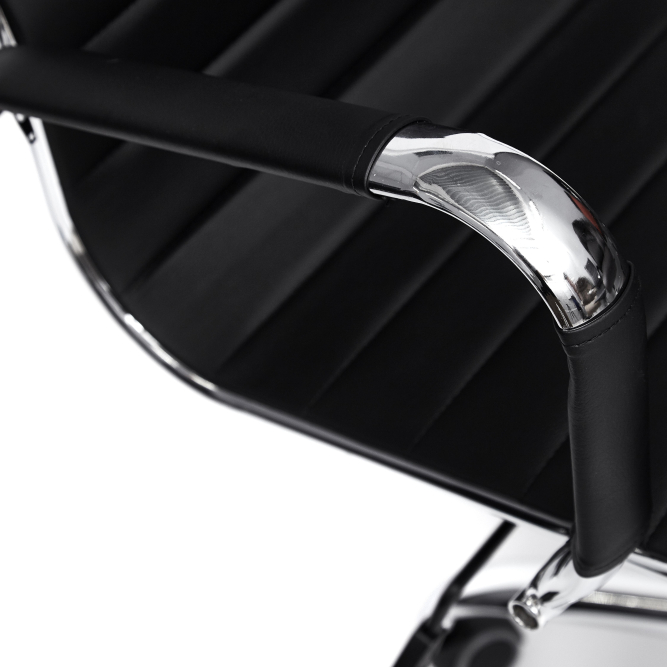 Кресло URBAN-LOW кож/зам, черный, 36-6