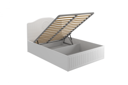 Кровать «Монблан» МБ (605К-607К) белое дерево