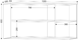 Антресоль Николь 23.2