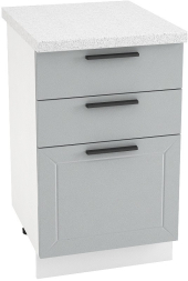 Шкаф нижний 3 ящ. ШН3Я 500 Глетчер