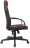 Кресло компьютерное BRABIX "Game GM-017", экокожа/ткань, черное/красное, 532642, GM-017_532642