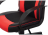 Кресло компьютерное BRABIX "Game GM-017", экокожа/ткань, черное/красное, 532642, GM-017_532642