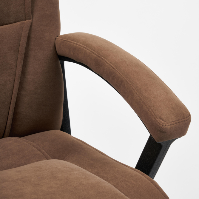 Кресло BERGAMO флок , коричневый, 6
