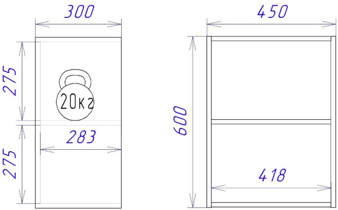 Шкаф ШО-45к Женева