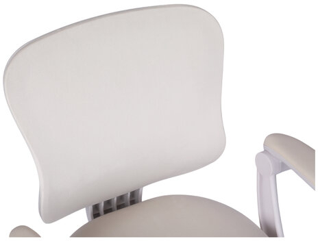 Кресло детское с подставкой для ног BRABIX "Sky MG-206", велюр, бежевое, 533156