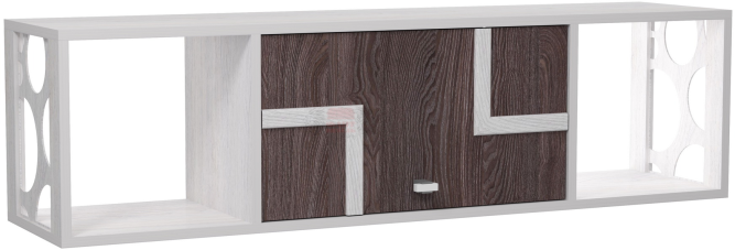 Полка навесная "Омега 16" №1