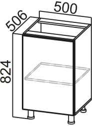 Стол-рабочий 500 Модус