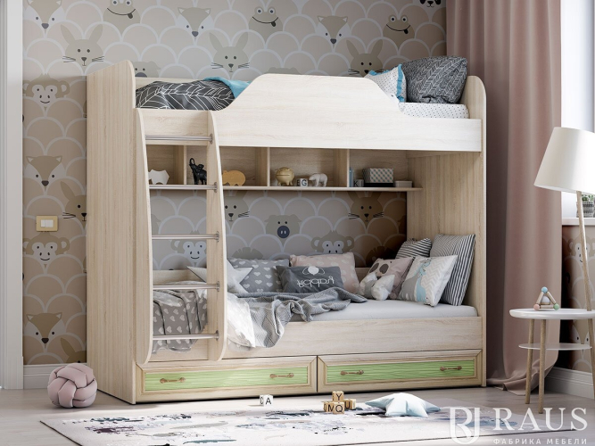 Кровать двухярусная ДН-84