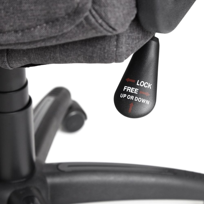 Кресло BERGAMO ткань, темно-серый, F68