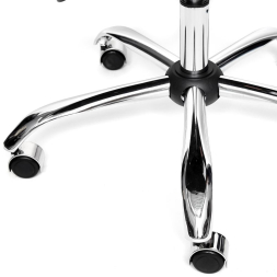 Кресло MAXIMA Хром кож/зам, черный, 36-6