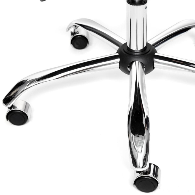 Кресло MAXIMA Хром кож/зам, черный, 36-6