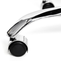 Кресло MAXIMA Хром кож/зам, черный, 36-6