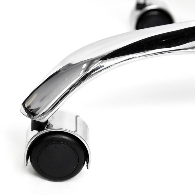 Кресло MAXIMA Хром кож/зам, черный, 36-6