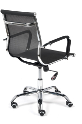 Кресло URBAN-LOW M ткань/сетка, черный