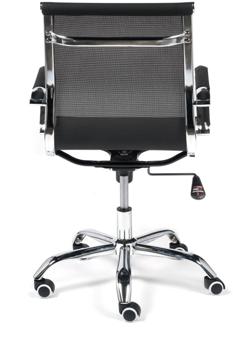 Кресло URBAN-LOW M ткань/сетка, черный