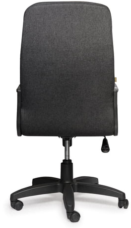 Кресло офисное "Менеджер", ткань, монолитный каркас, серое С-73, В-40