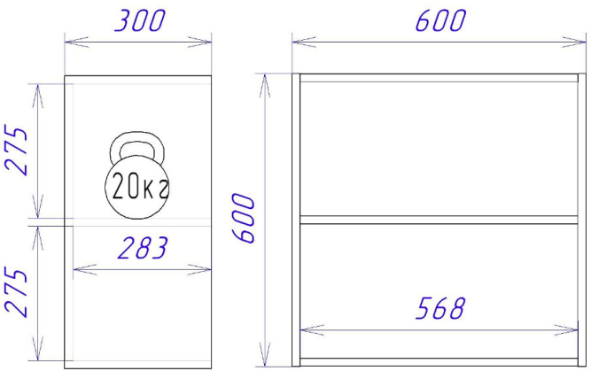 Шкаф ШО-60к Женева